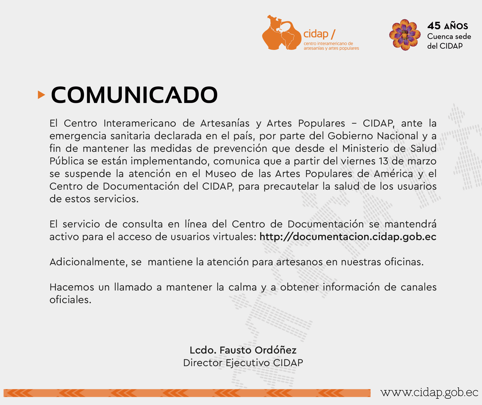 Comunicado