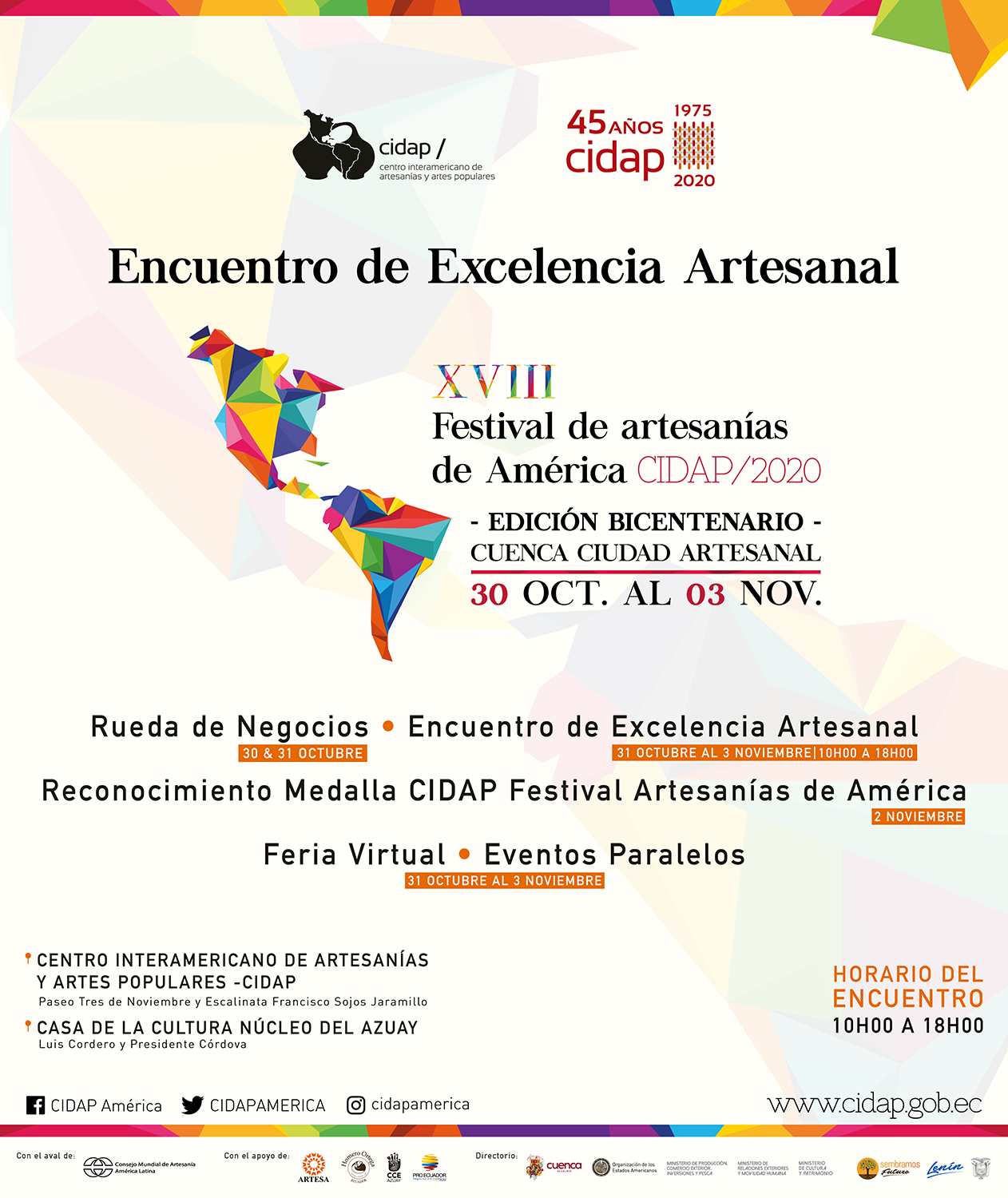 Encuentro de Excelencia Artesanal CIDAP 2020