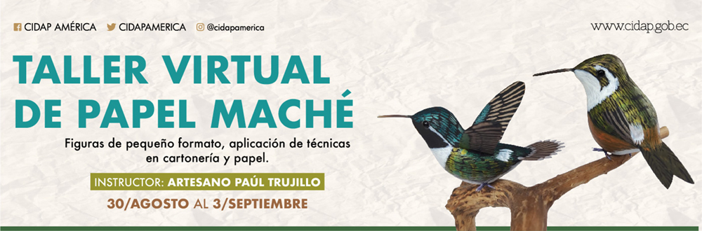 Taller Virtual de Papel Maché